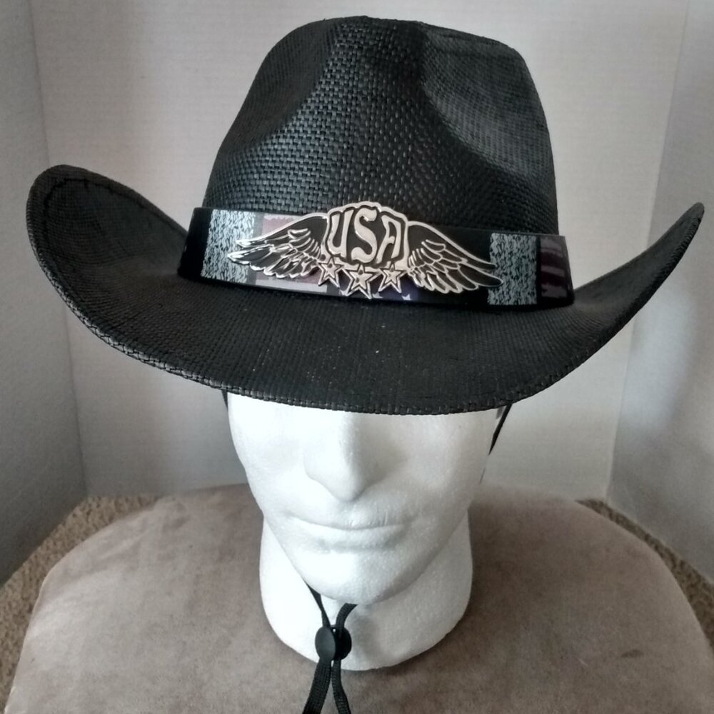 WESTERN EAGLE COWBOY HAT UNISEX ONE SIZE